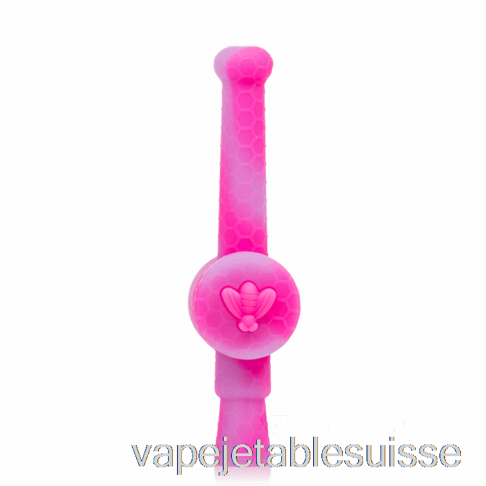 Vape Suisse Stratus Récupérateur Miel Dipper Silicone Dab Paille Bubblegum (magenta / Violet)